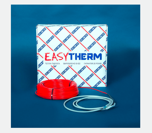 Кабель нагрівальний двожильний Easytherm 120 м
