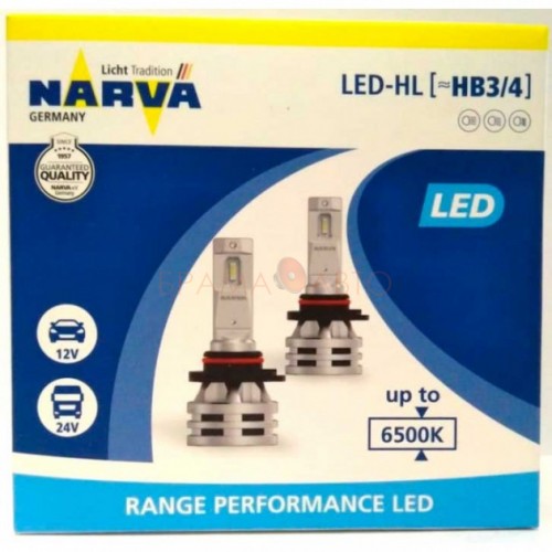 LED лампа Narva Range Performance LED HB3 (9005)/HB4 (9006) (18038)