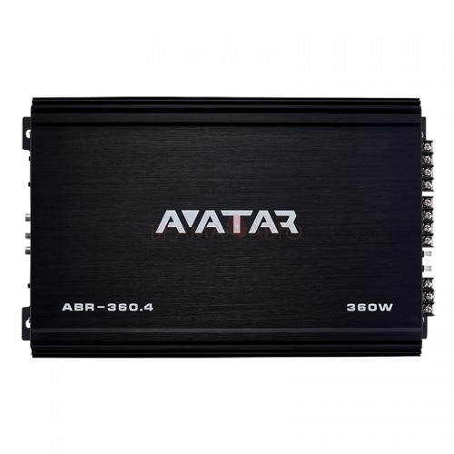 Автоусилитель AVATAR ABR-360.4 BLACK + БЕСПЛАТНО ДОСТАВКА