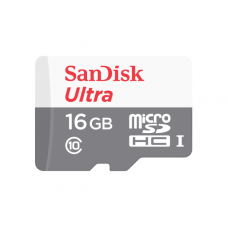 Карта памяти SanDisk Ultra microSDHC 16GB Class 10