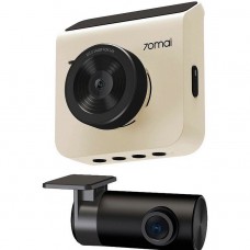 Видеорегистратор Xiaomi 70mai Dash Cam A400 (IVORY) + камера заднего вида (Midive RC09)